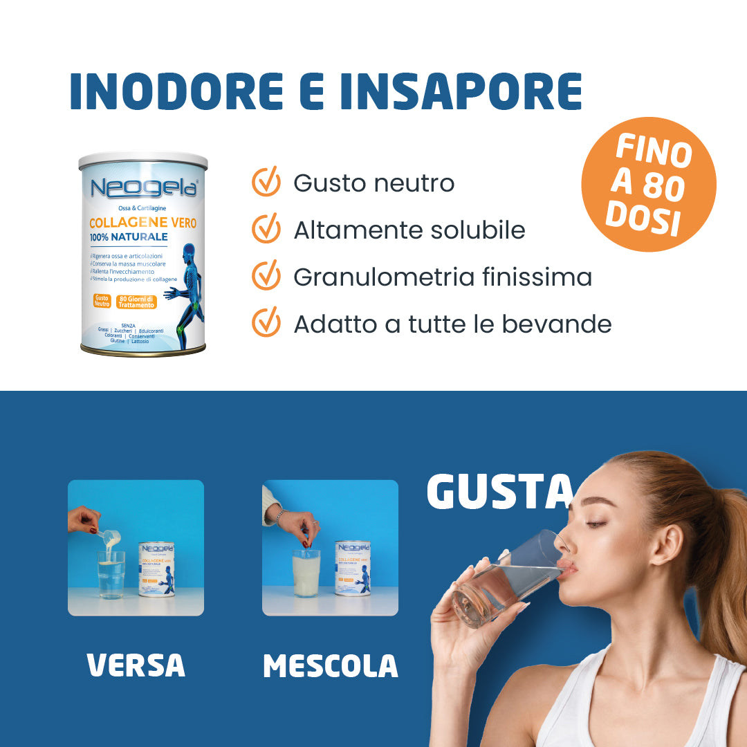 Neogela Barattolo - Collagene 400 GR