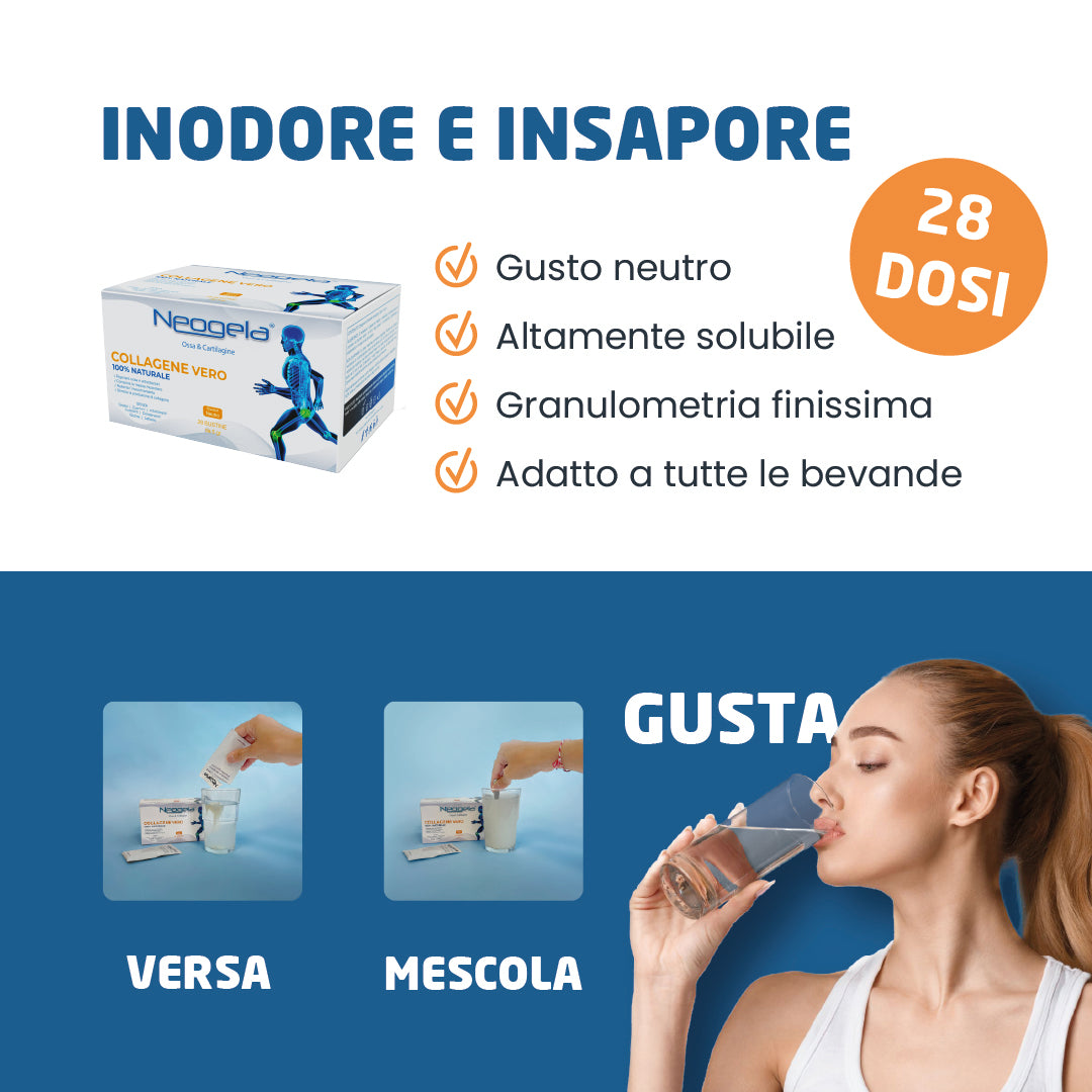 Neogela Scatola - Collagene 28 BUSTE 5 GR