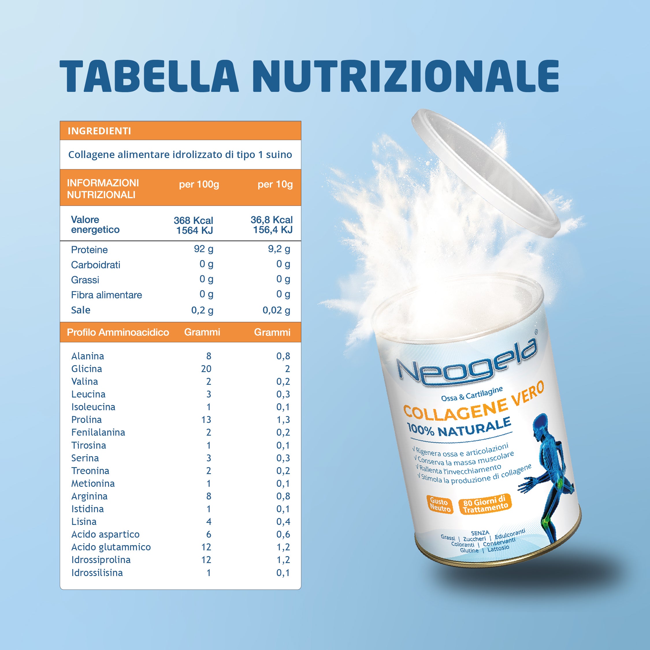 Pack Ossa Sane - 1 Neogela collagene + 1 Lynup vitamine e minerali