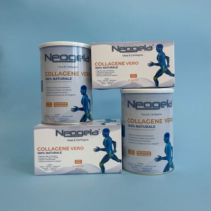 Neogela Collagene barattolo 400g + scatola 28 buste 5g