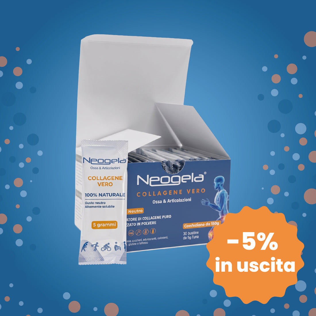 Neogela Scatola - Collagene 30 BUSTE 5 GR